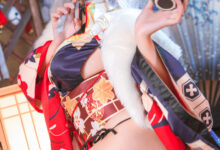 Momoko葵葵 NO.022 – 欧根之和服[20P／163MB]-套图岛