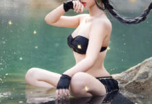 镜酱 - 鬼刀风铃公主 [22P175M]-套图岛