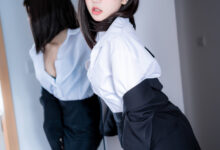 蓝小沂KiKi NO.11 OL黑丝 [42P731M]-套图岛