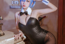 兔玩映画 - 兔女郎 蕾姆 [40P-428MB]-套图岛