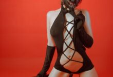 七月喵子 –  被捆的忍者 [60P+1V-795M]-套图岛