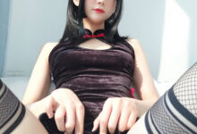 眼酱大魔王 NO.048 黑丝旗袍[34P／132MB]-套图岛