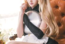 南桃 NO.018 – 艾蕾女仆 [27P60M]-套图岛