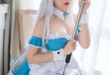 焖焖碳 NO.005 – 小天鹅女仆 [30P-125M]-套图岛