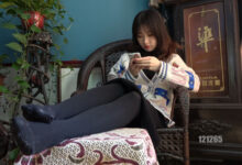 K&M 005-原汁原味的加厚黑丝足底 [MP4-1.75G]-套图岛