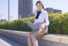 [妖精社视频] 2021.11.26 H2134 《苏伟-学生装》 [1V-601M]-套图岛