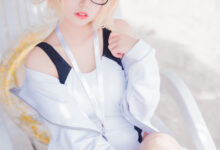 猫君君MaoJun NO.017 - 贞德竞技泳装[46P／596MB]-套图岛