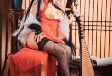 面饼仙儿 NO.106 - 大凤旗袍[30P／383MB]-套图岛