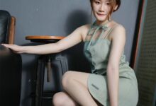 [IESS异思趣向] 2021.09.21 丝享家925：紫薇《淡绿短裙》[90P／105MB]-套图岛