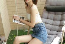 [IESS异思趣向] 2021.09.25 丝享家929：小六《阳台上晒太阳》[91P／241MB]-套图岛