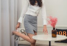 袜涩写真 VOL.023 乐乐水晶高跟鞋 [58P／248MB]-套图岛