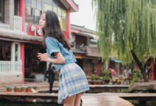 西瓜少女 NO.004 – 丽江写真JK户外 [44P-483MB]-套图岛