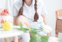 西瓜少女 NO.006 – 民宿私房淡蓝JK [46P-453MB]-套图岛