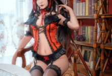 COS妹子仙九Airi NO.007 - 狂三内衣[21P／865MB]-套图岛