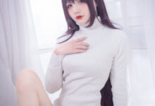 COS妹子仙九Airi NO.009 - 斯卡哈毛衣[21P／225MB]-套图岛