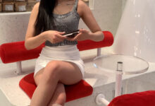 都市丽人吊带包臀裙高跟翘臀美女【1V9.89G】-套图岛