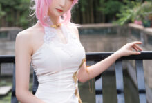 南宫 NO.005 八重樱旗袍 [25P-312MB]-套图岛