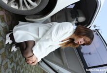 奈丝写真 NO.043 刚好到臀的白色西装-高高 [35P+404M]-套图岛