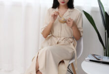 奈丝写真 NO.136 温柔奶茶色系–秀秀 [35P+299M]-套图岛