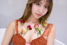 黑川 NO.030 橙色泳衣 [23P-319MB]-套图岛