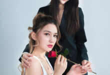 [Ligui丽柜] 2022.02.11 《双生花-情人之吻》甜甜&钟情 [81+1P-77M]-套图岛