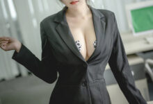 香草喵露露 -  黑色西装 [62P2V-1.26GB]-套图岛