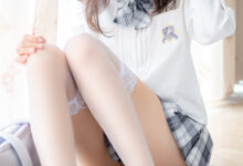 西瓜少女 NO.018    JK格子裙[23P-150M]-套图岛