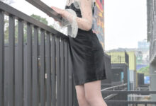 [SSA丝社]超清写真 NO.096 大大 街拍腿模大大灰丝[145P-1.69GB]-套图岛