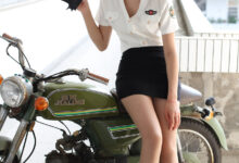 奈丝写真 NO.117 制服机车女孩-可乐 [41P+637M]-套图岛