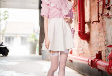 [SSA丝社]超清写真 NO.009 琪琪 超薄5D长筒袜街拍[99P／1.10GB]-套图岛