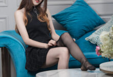 [SSA丝社]超清写真 NO.010 琪琪 长筒黑丝穿丝过程与足尖特写[99P／1.09GB]-套图岛