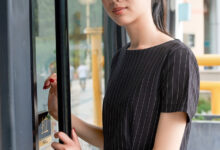 SIW斯文传媒 048 中式条纹小清新短袖连衣裙 - 丽莉 [64P-187M]-套图岛