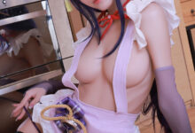 水淼aqua - 雷电将军 [130P-149M]-套图岛