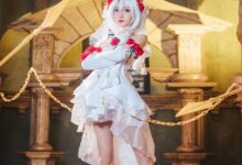 南桃Momoko NO.7 德丽莎花裳月纱 [16P-31MB]-套图岛