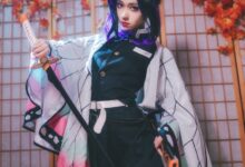 南桃Momoko NO.46 蝴蝶忍队服 [14P-19MB]-套图岛