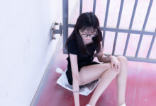 [BoBoSocks袜啵啵]NO.030 稚予- 皮鞋、短白棉袜、肉丝[141P+1V／3.02GB]-套图岛