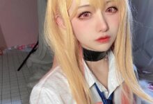 Shika小鹿鹿 - NO.80 喜多川海梦 [23P1V-164MB]-套图岛