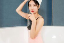 [Ligui丽柜] 2022.03.10《浴室趣事》枫玥 [84+1P-17M]-套图岛