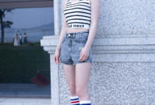 [BoBoSocks袜啵啵]NO.006 小米-运动鞋、白色小腿袜、裸足[130P+1V／3.51GB]-套图岛