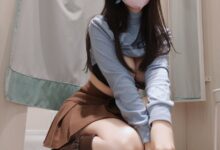 白银81 - NO.76 2022年04月会员部分合集 试着穿 [80P-248MB]-套图岛