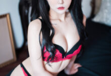 [BLUECAKE] Zia   Bomi  - Fate Saber x Thosaka Rin -Lingerie ver  [128P-1.65G]-套图岛