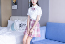 [BoBoSocks袜啵啵]NO.052 瑶瑶-JK制服、帆布鞋、白棉袜、裸足[133P+1V／6.58GB]-套图岛