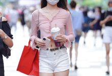 都市丽人漂亮的白色热裤小姐姐【35P-410MB】-套图岛