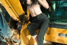 [Ligui丽柜] 2022.07.04 《工地丝享家》苏黎 [66+1P-106M]-套图岛