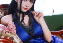 鳗鱼霏儿 - NO.88 蒂法礼服 [21P-445MB]-套图岛