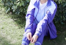 [见新摄影]NO.011-梦回学生时代 公园校服棉袜裸足【套图+视频-2.95G】-套图岛