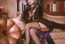 宮本桜 - NO.02 柴郡旗袍 音乐绚烂CaitSith [20P-409MB]-套图岛