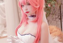 二佐Nisa — fate玉藻前婚纱[9P／128MB]-套图岛