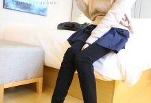 [誉铭传媒]袜足摄影 2019年 NO.015 黄棉袜裸足[150P／967MB]-套图岛