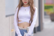 都市丽人街拍极品蓝色短裤美女【231P+1V-2.75G】-套图岛